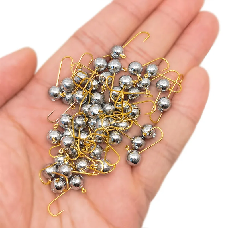 OUTKIT 10pcs Mini Jig Head Hoo – обзор и цена Fishing Hook Offset