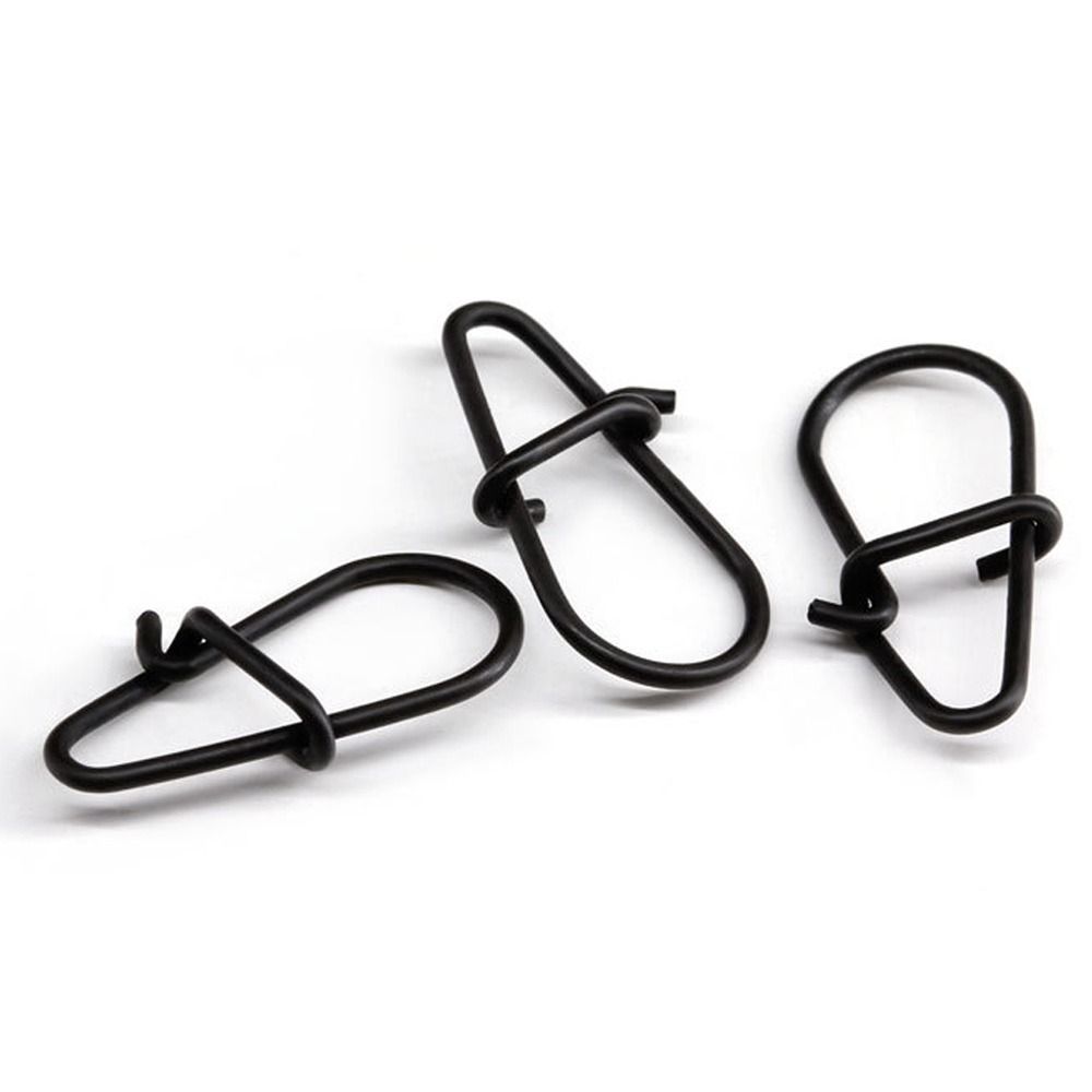 100Pcs/lot Matte black Snap Fi – обзор и цена Fishing Hook Stainless Steel