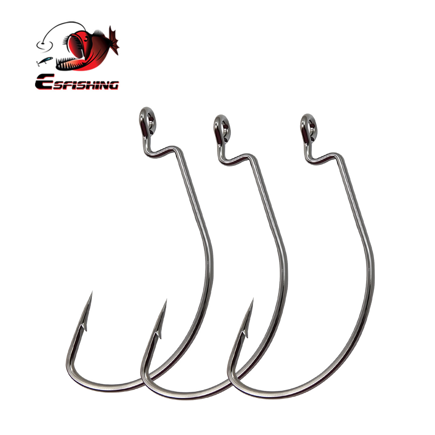 ESFISHING Offset Hook Carbon S – обзор и цена Fishing Hook Offset