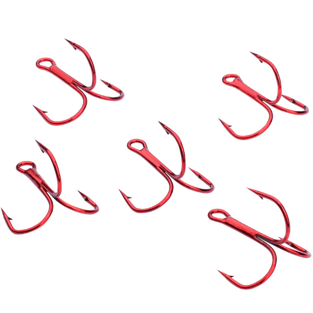 20pcs/lot Red 2/4/6/8/10# Fish – обзор и цена Fishing Hook Offset