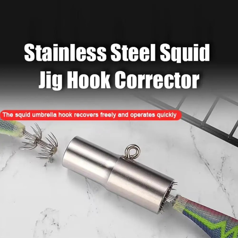 BRAVMACK Squid Hook Corrector  – обзор и цена Fishing Hook Stainless Steel
