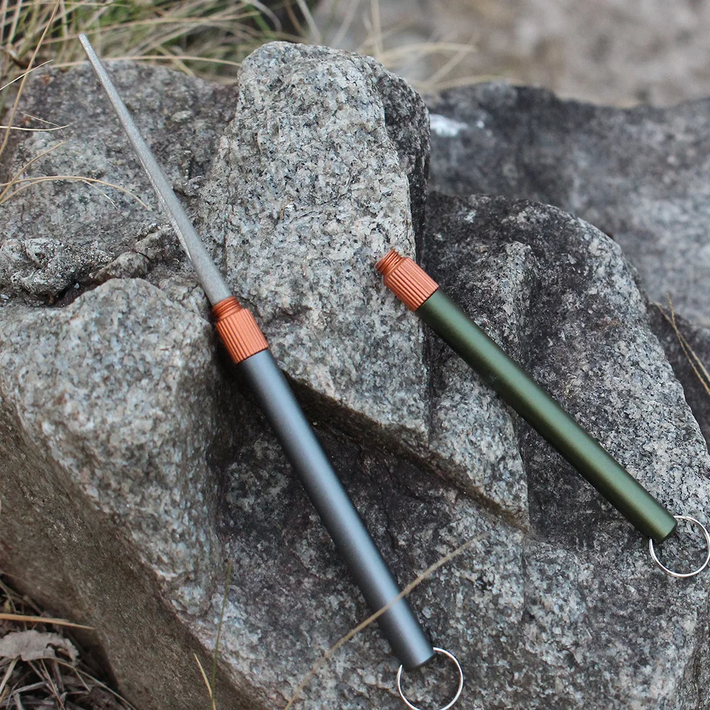 Outdoor Matte Mini EDC Knife S – обзор и цена Fishing Hook Sharpener