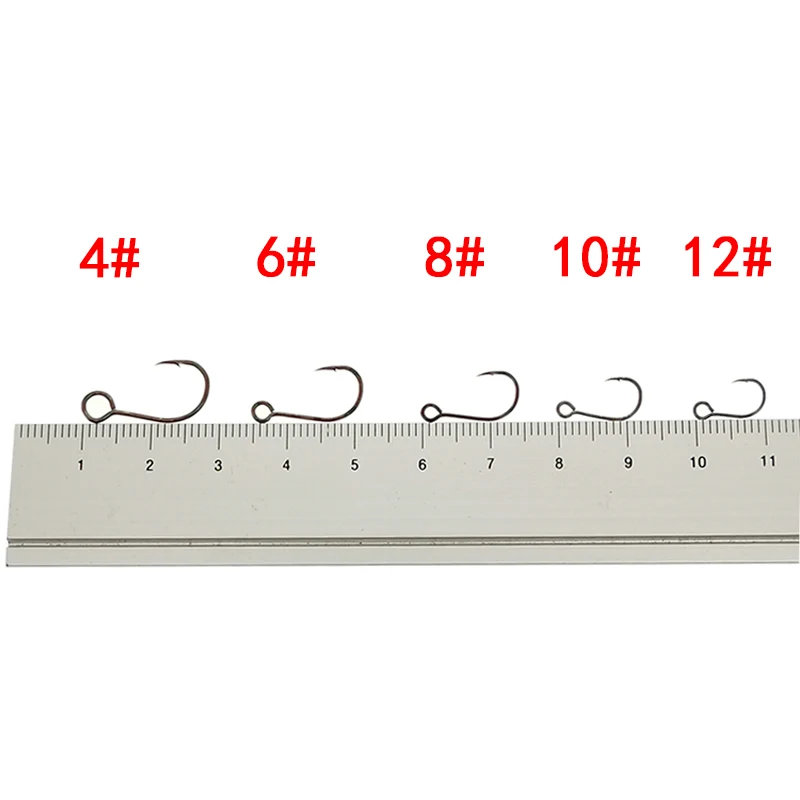 OUTKIT 12pcs for Fishing Lure  – обзор и цена Fishing Hook Offset