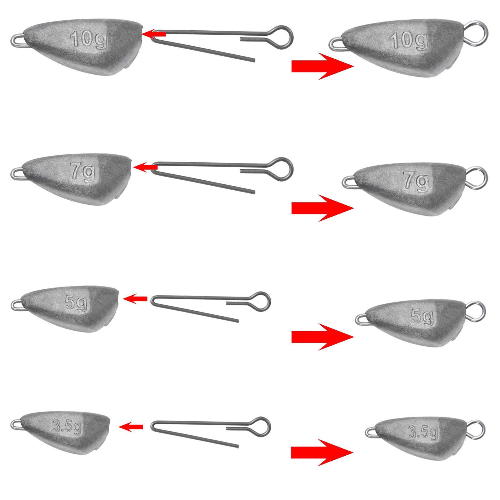 SAMOLLA 5pcs Jig Head Fishing  – обзор и цена Fishing Hook Jig