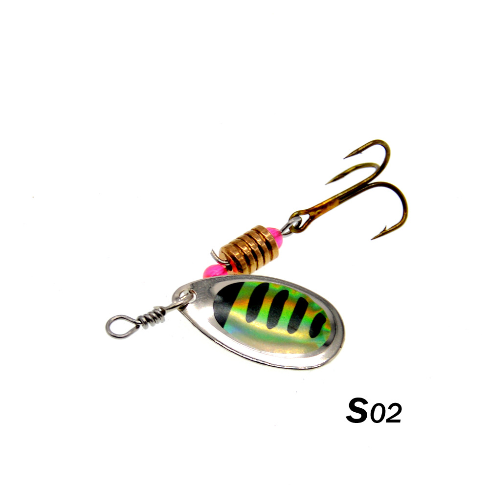 Fishing Lure Spinner Rotation  – обзор и цена Fishing Hook Treble