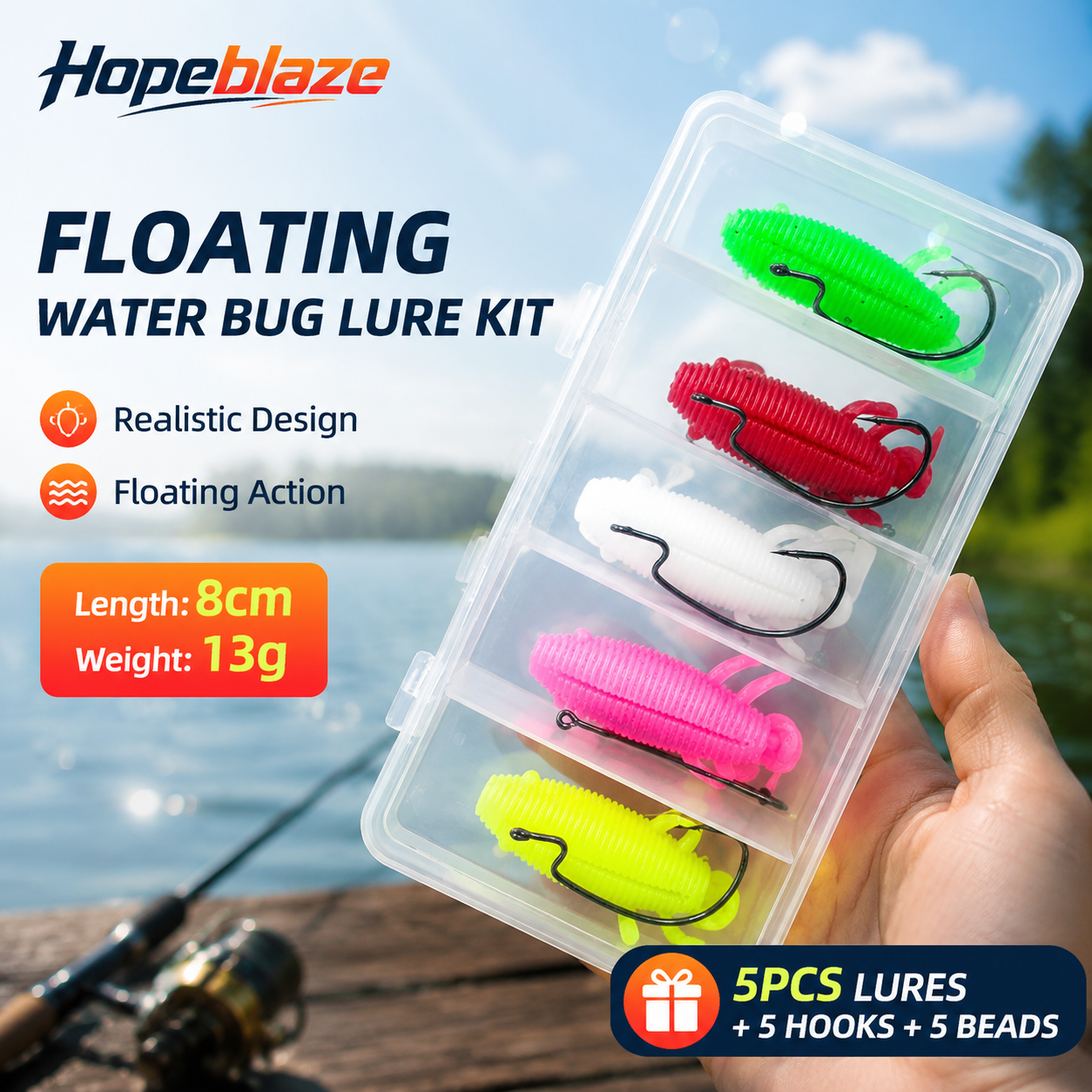 5pcs Floating Soft Frog Lure T – обзор и цена Fishing Hook Weedless