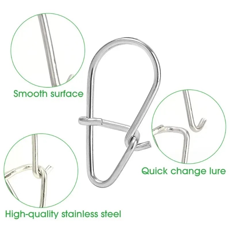 100/200PCS Stainless Steel Fis – обзор и цена Fishing Hook Stainless Steel