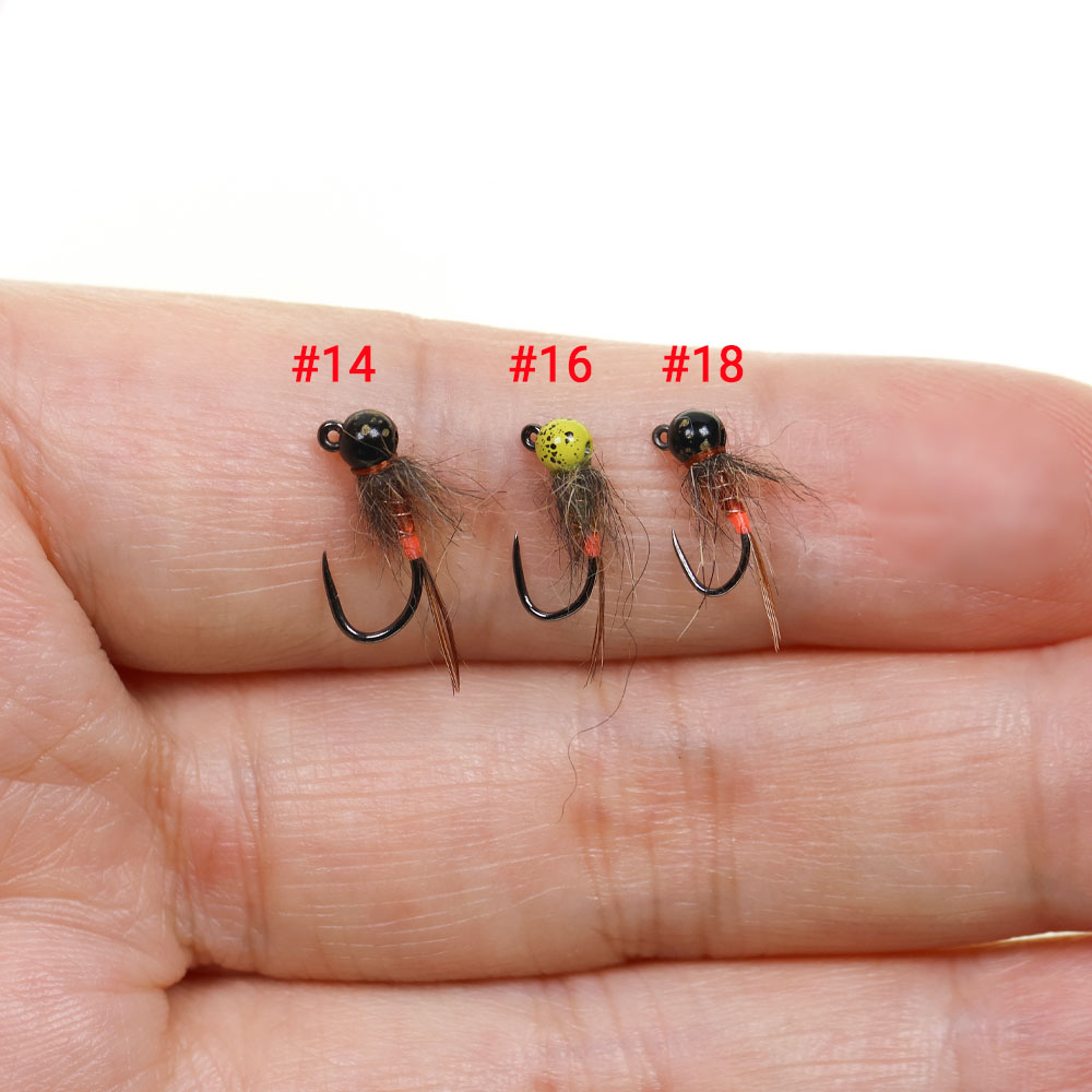 6PCS Jig Tungsten Bead Head Ny – обзор и цена Fishing Hook Barbless