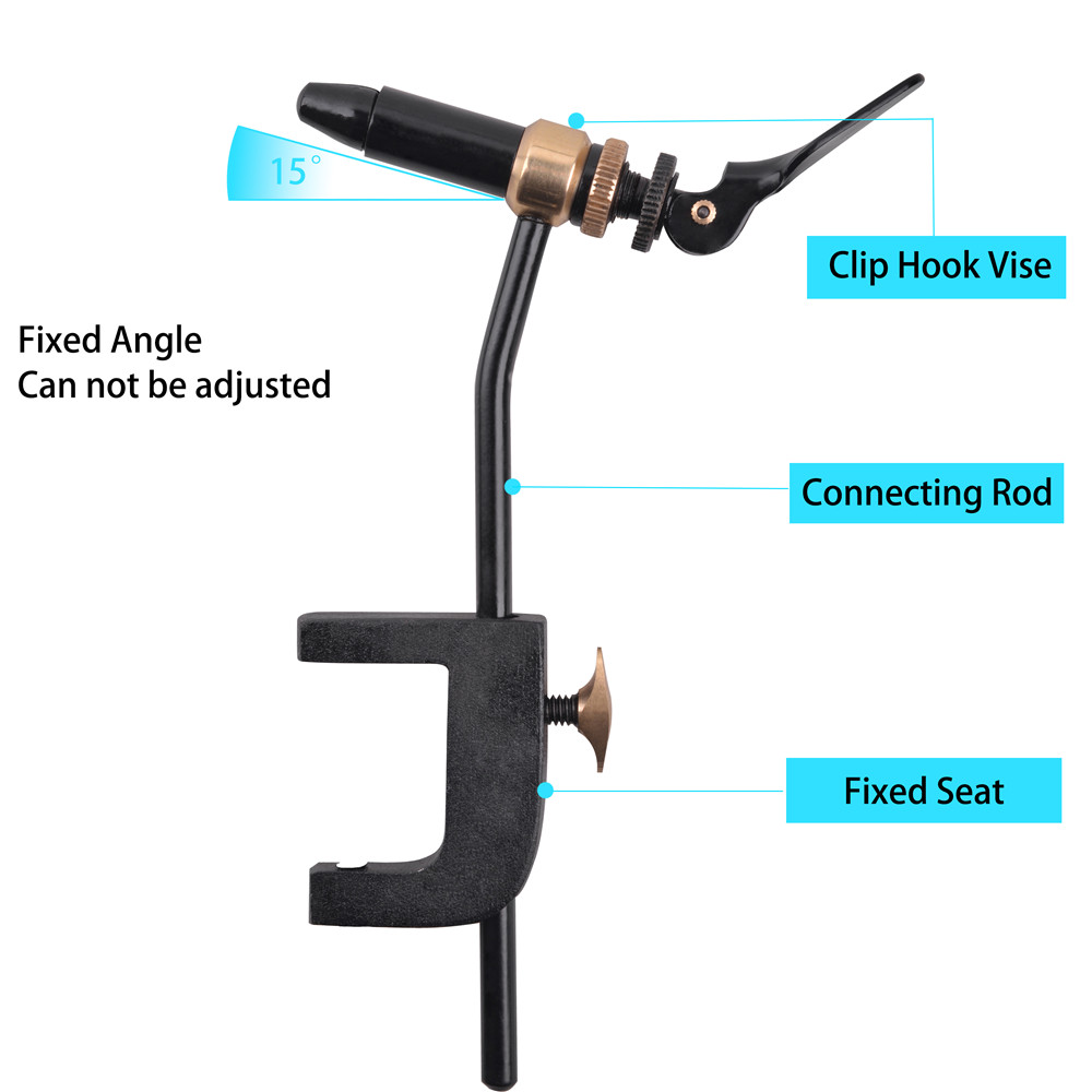 Rotary Fly Tying Vise Tool Saf – обзор и цена Fishing Hook Jig