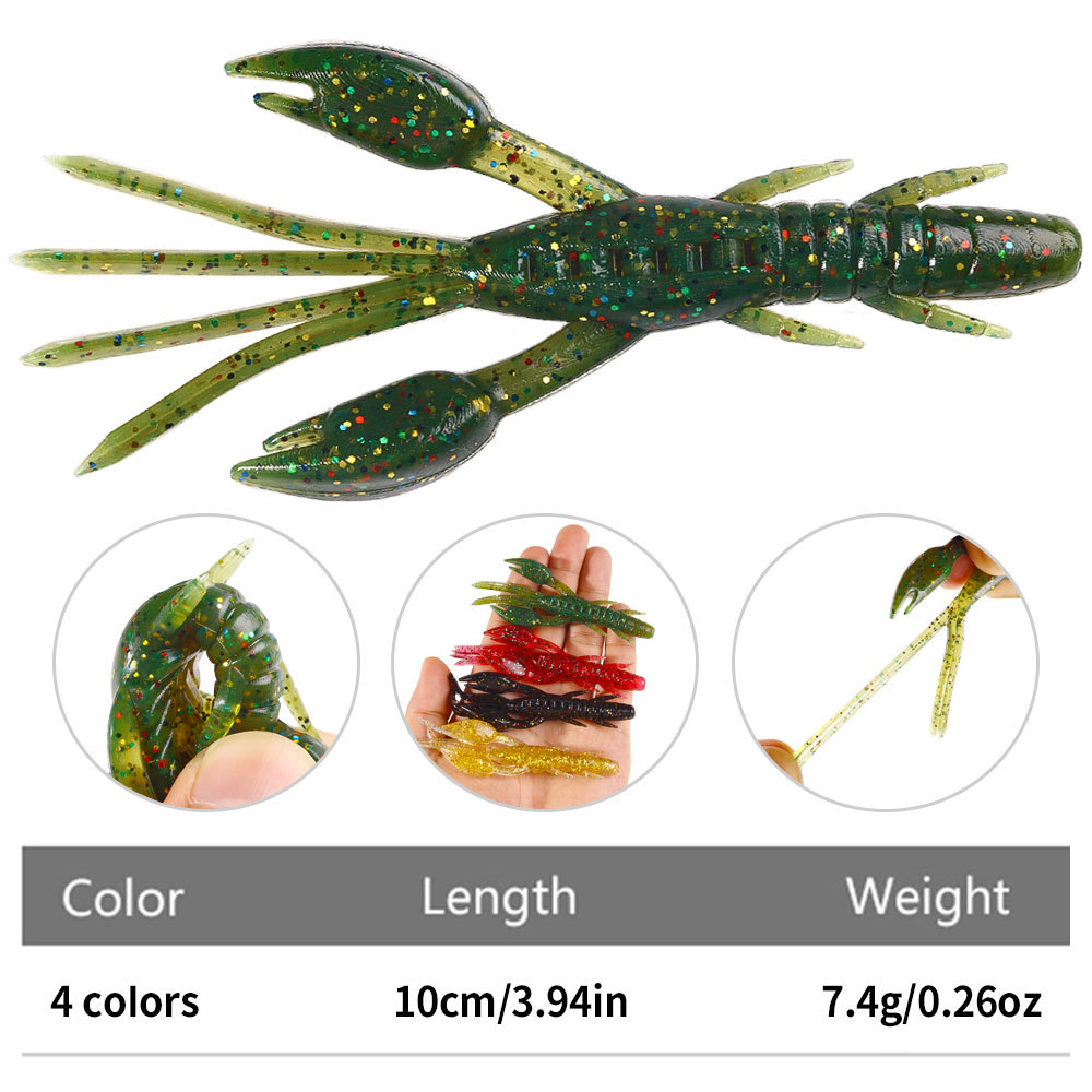 Floating Soft Worm Frog Lure H – обзор и цена Fishing Hook Weedless