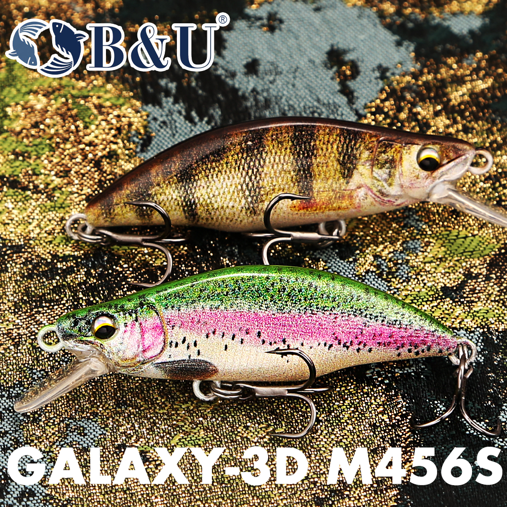 B&U Trout Pattern Hard Bait Si – обзор и цена Fishing Hook Assortment