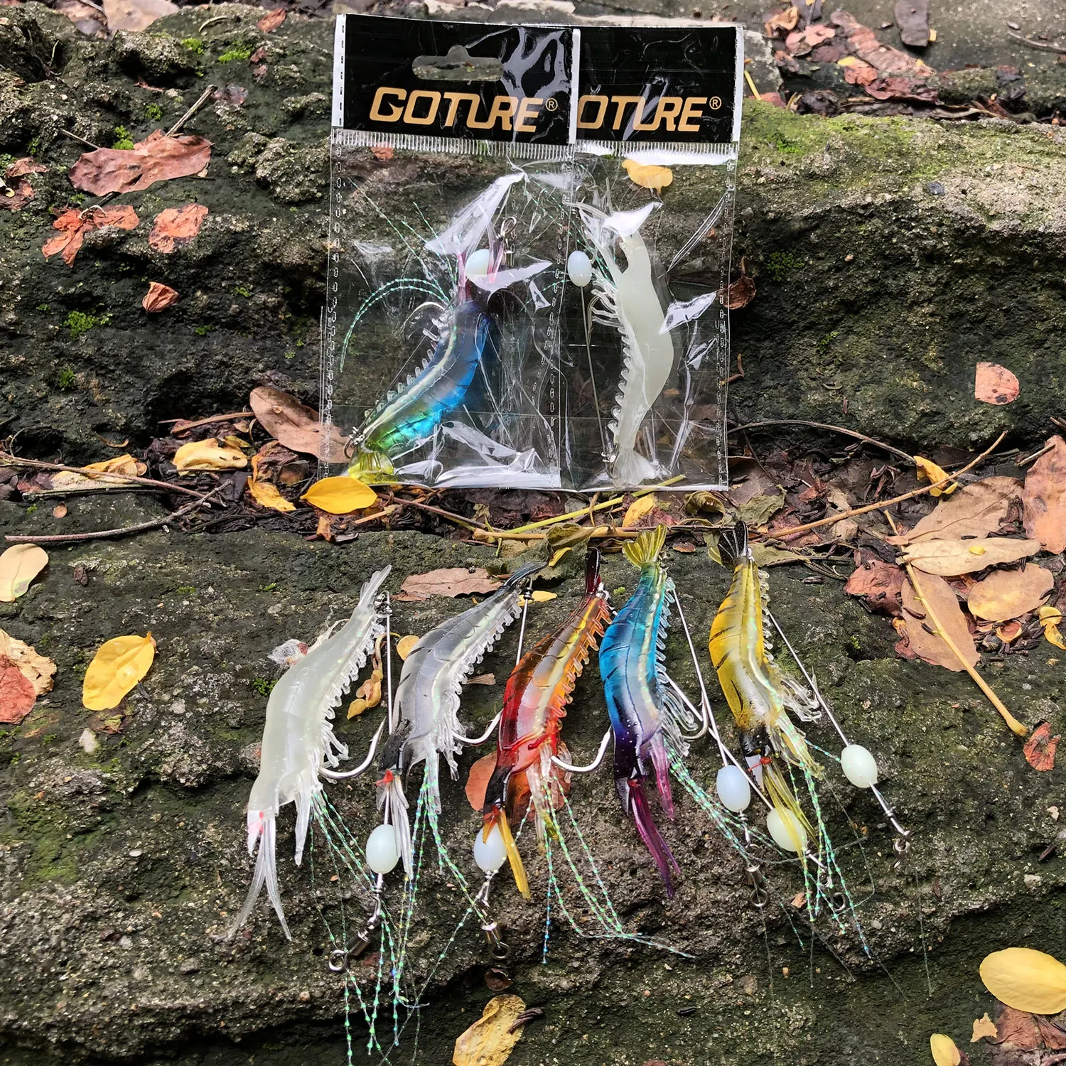 Goture Silicon Shrimp Fishing  – обзор и цена Fishing Hook Assortment