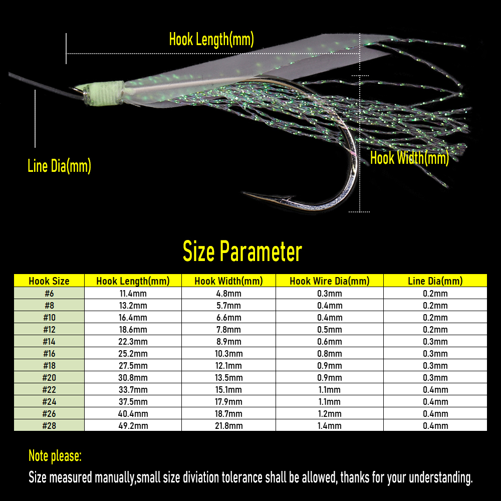 WIFREO 50pc Luminous Simulated – обзор и цена Fishing Hook Circle