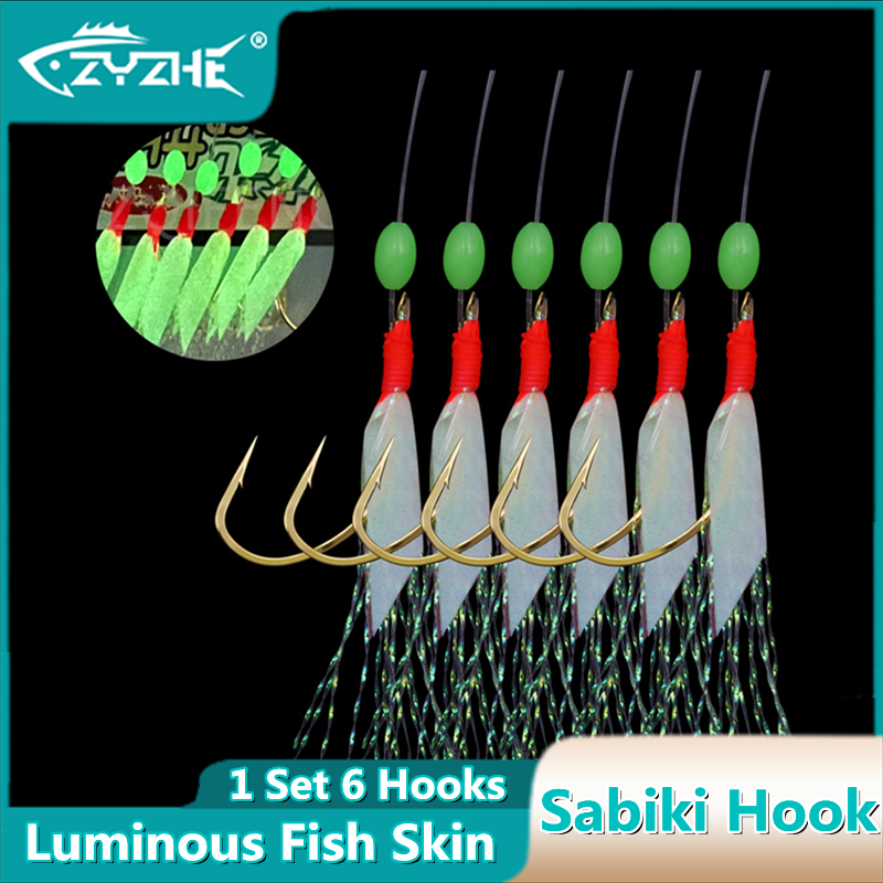ZYZHE Fishing Sabiki Hook Lumi – обзор и цена Fishing Hook Assortment