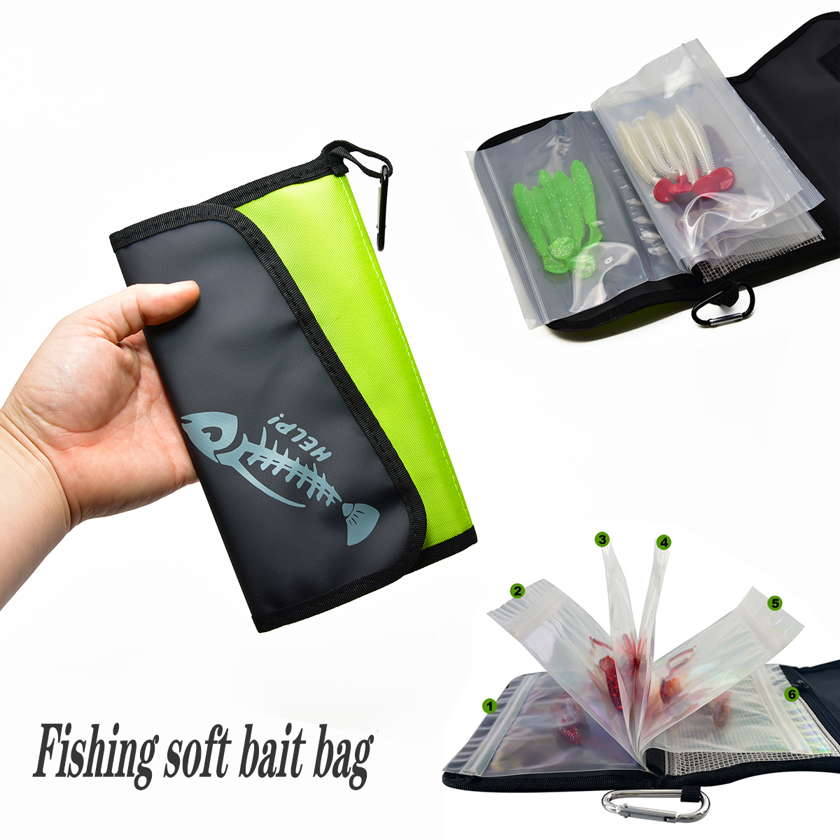 Fake Bait Bag PVC Inner Partit – обзор и цена Fishing Hook