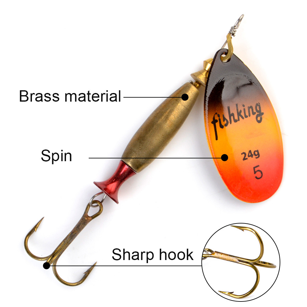 NGB Long Cast Spinner Bait Fis – обзор и цена Fishing Hook Treble