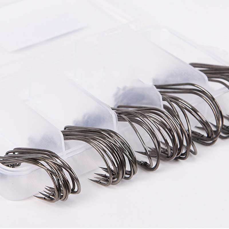 50Pcs/Box High Carbon Steel Fi – обзор и цена Fishing Hook Stainless Steel