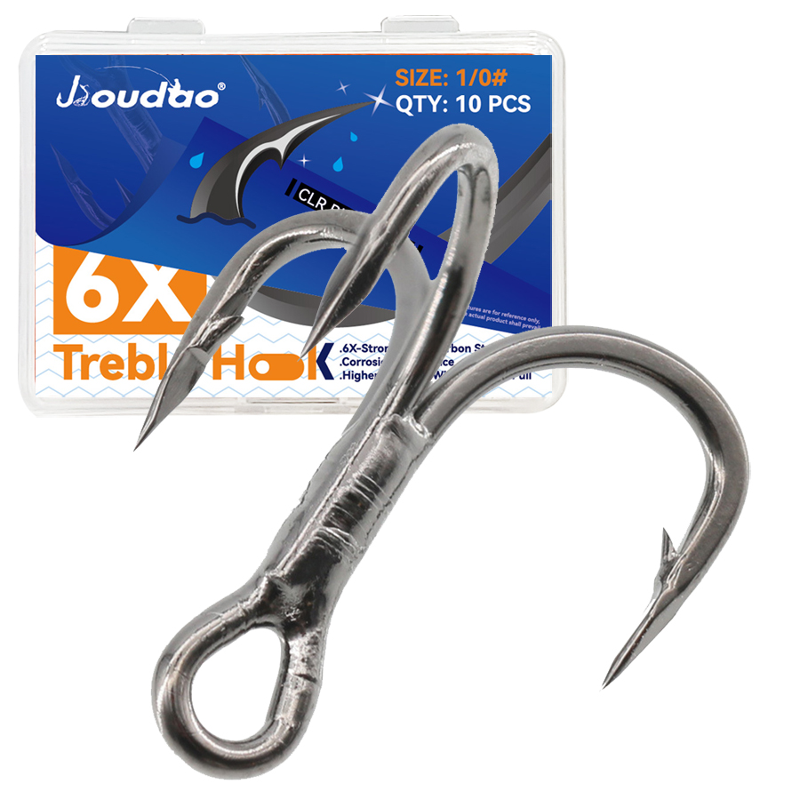 6X Fishing Treble Hook 10Pcs T – обзор и цена Fishing Hook Offset