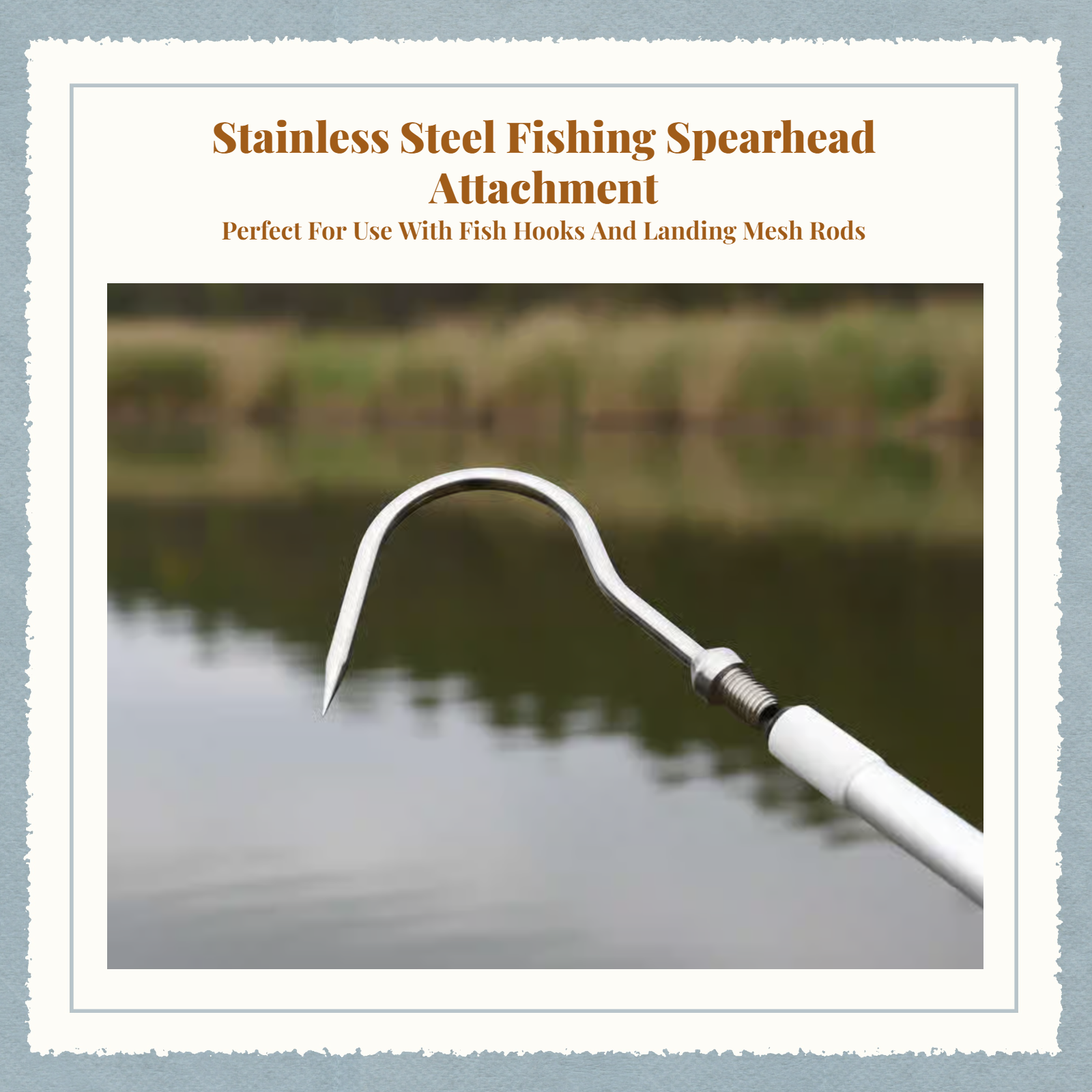 Fishing Sickle Head Stainless  – обзор и цена Fishing Hook Stainless Steel