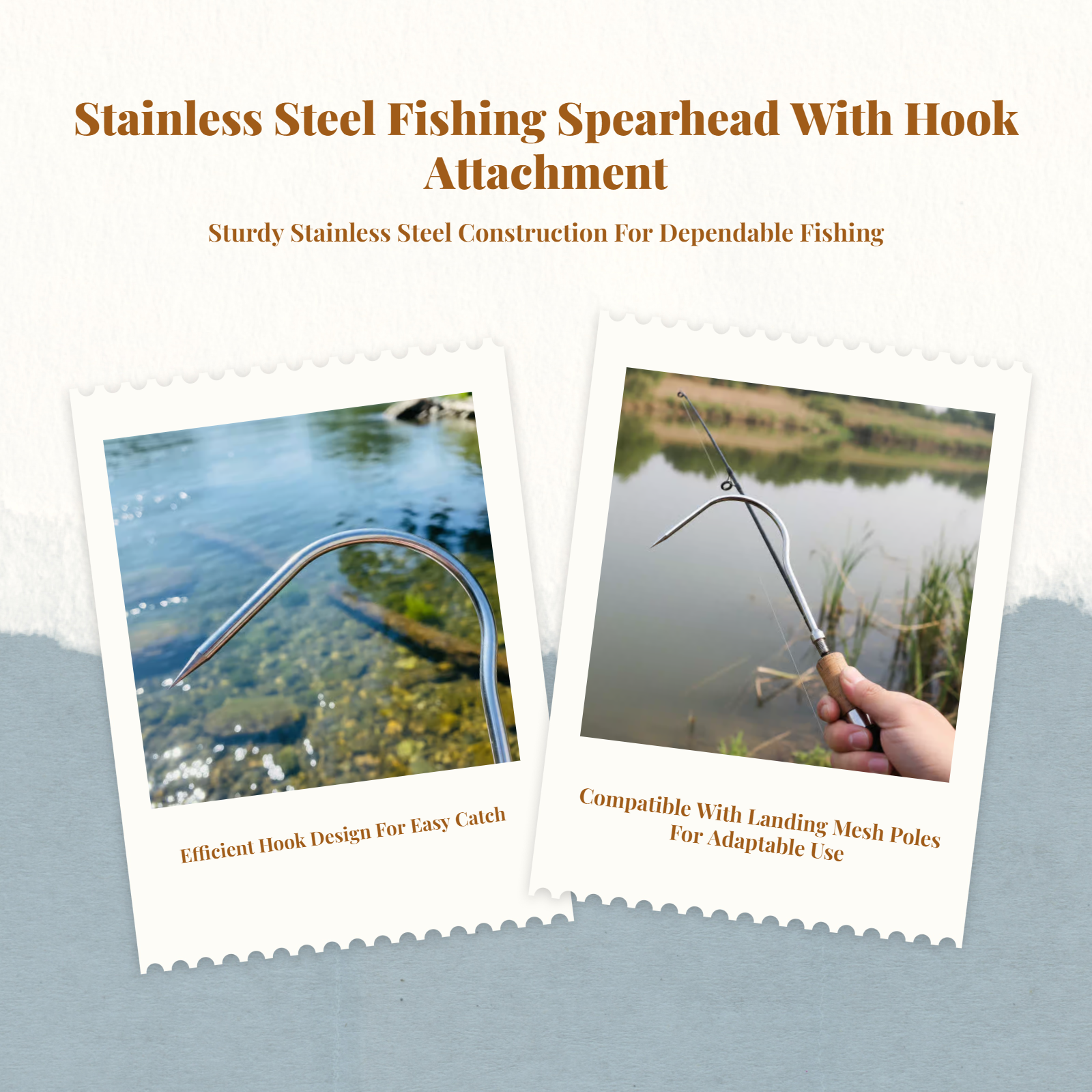 Fishing Sickle Head Stainless  – обзор и цена Fishing Hook Stainless Steel