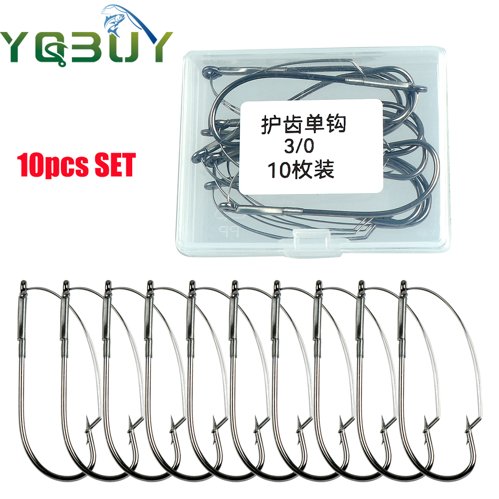 10Pcs/box Fishing Wacky Weedle – обзор и цена Fishing Hook Weedless