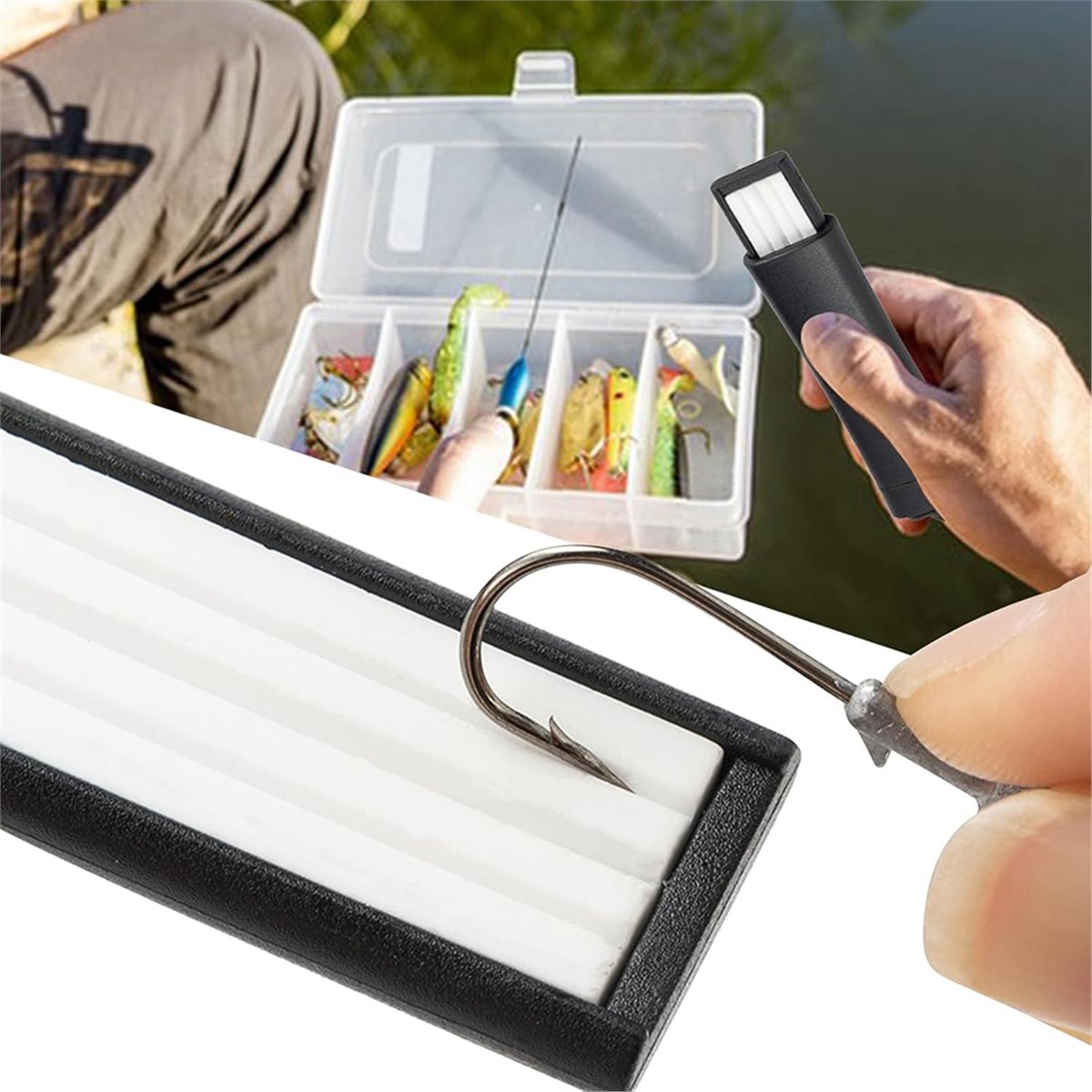Fishing Hook Sharpener - Compa – обзор и цена Fishing Hook Sharpener