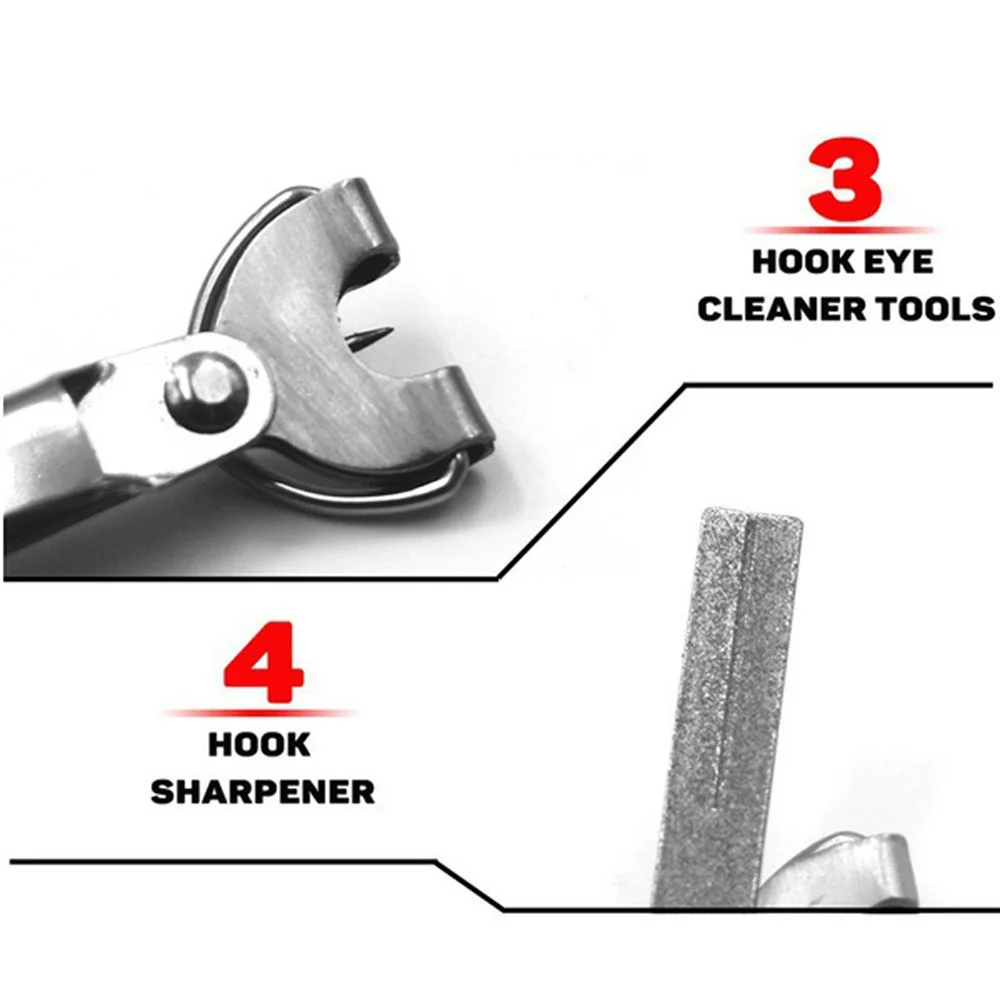 FLYSAND 4-in-1 Quick Tie Nail  – обзор и цена Fishing Hook Sharpener