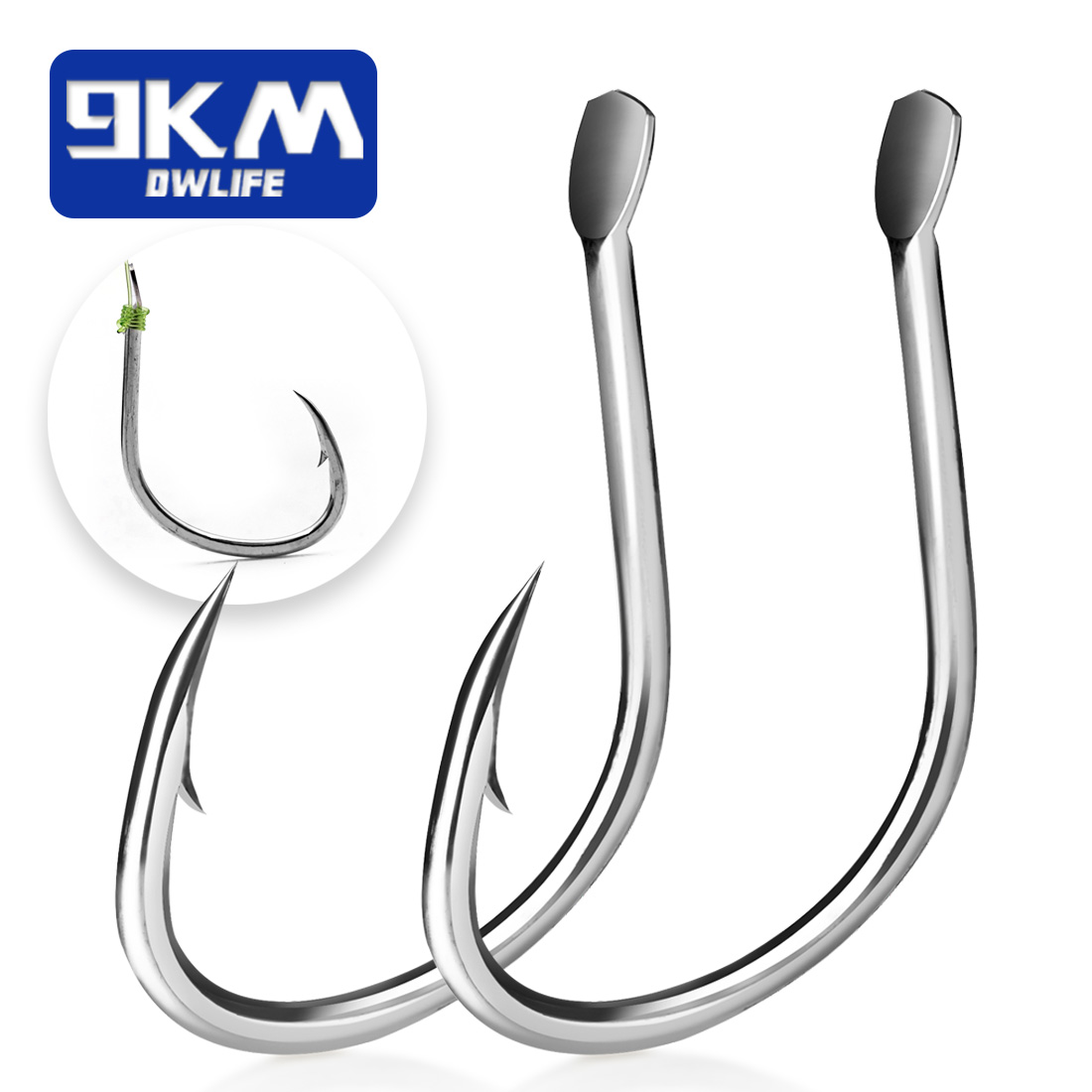 9KM Live Bait Hooks Saltwater  – обзор и цена Fishing Hook Circle
