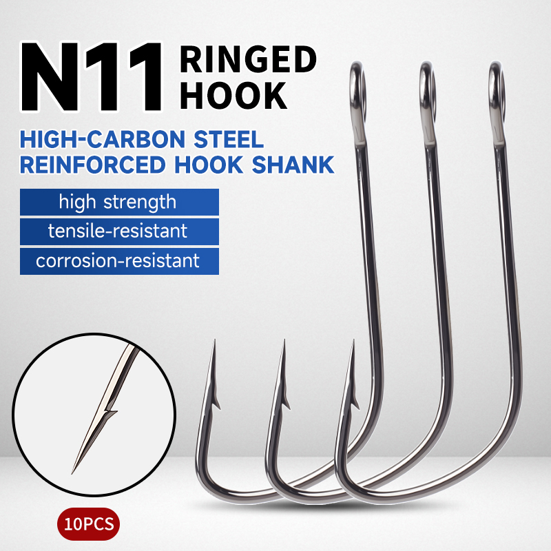 Supercontinent 2#-12# 10pcs Ba – обзор и цена Fishing Hook Offset