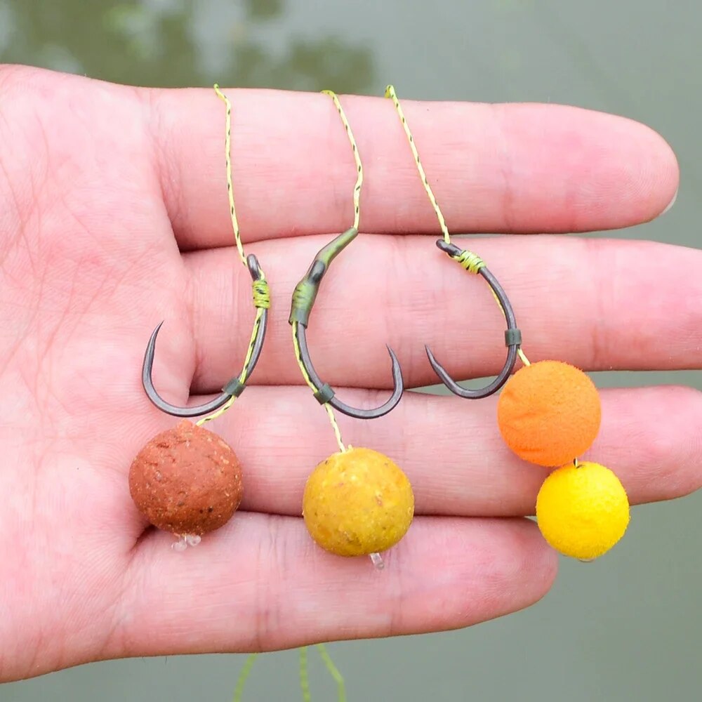 Hirisi 50pcs Coating High Carb – обзор и цена Fishing Hook Barbless